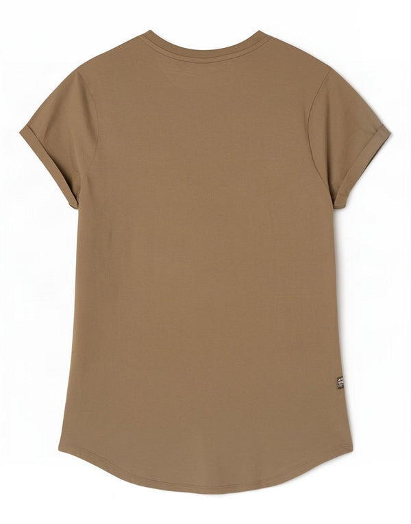 G-Star Hombre Camiseta Top Medium Khaki