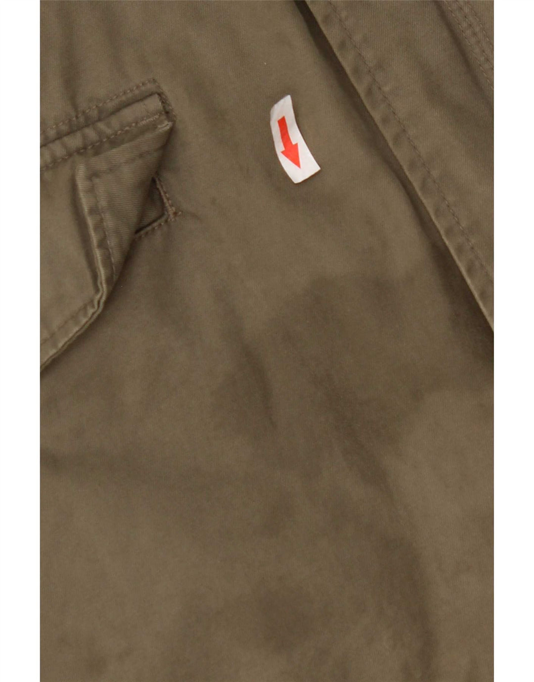 Marks & Spencer Chaqueta utilitaria para mujer UK 44 2XL Algodón caqui
