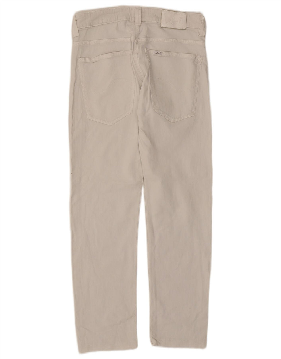 LEE Powell Slim Jeans para Mujer W32 L27 Algodón Blanco Roto