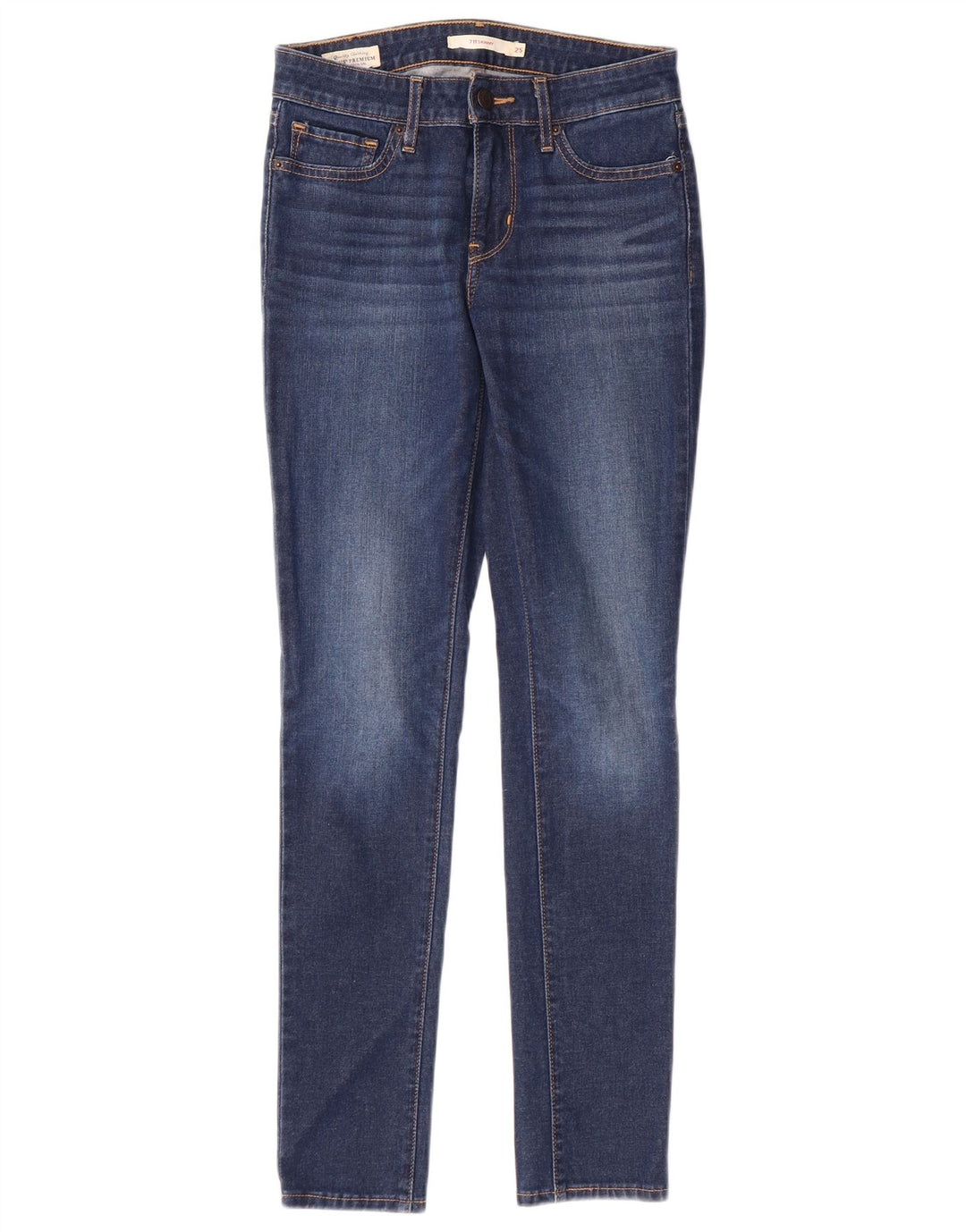 LEVI'S Vaqueros pitillo 711 para mujer W25 L28 Algodón azul