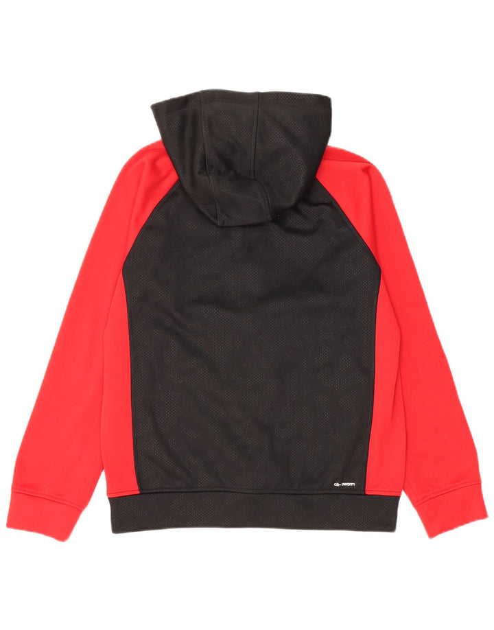 ADIDAS Climawarm Zip Sudadera con capucha para niños 14-15 años Grande Negro