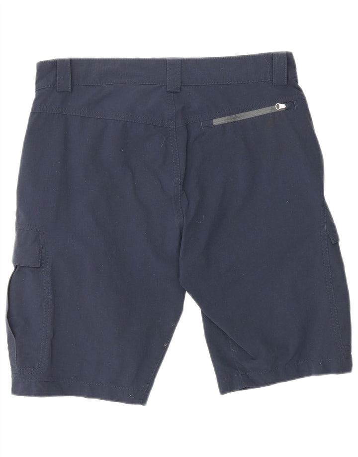 HELLY HANSEN Mens Cargo Shorts W30 Medium  Navy Blue Vintage Helly Hansen and Second-Hand Helly Hansen from Messina Hembry 