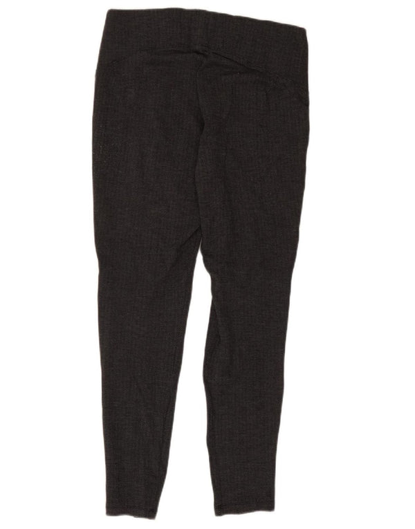 Marks & Spencer Leggings para mujer UK 44 Grande Viscosa en espiga negra