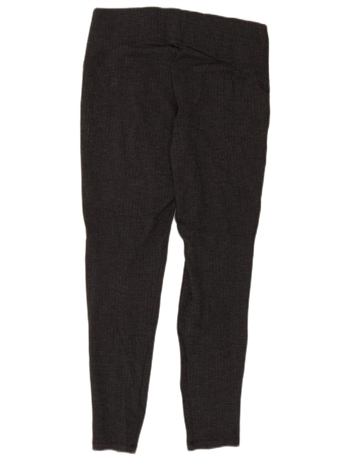 Marks & Spencer Leggings para mujer UK 44 Grande Viscosa en espiga negra