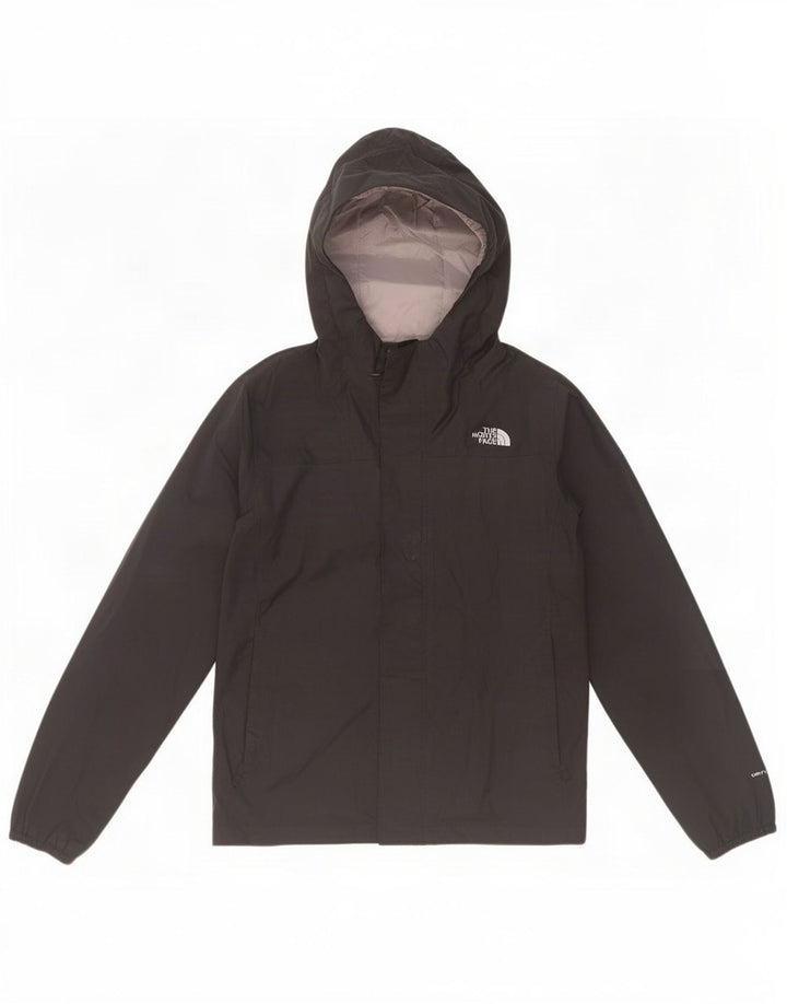 The North Face Chubasquero con capucha para niña 9-10 años Mediano Negro Poliéster