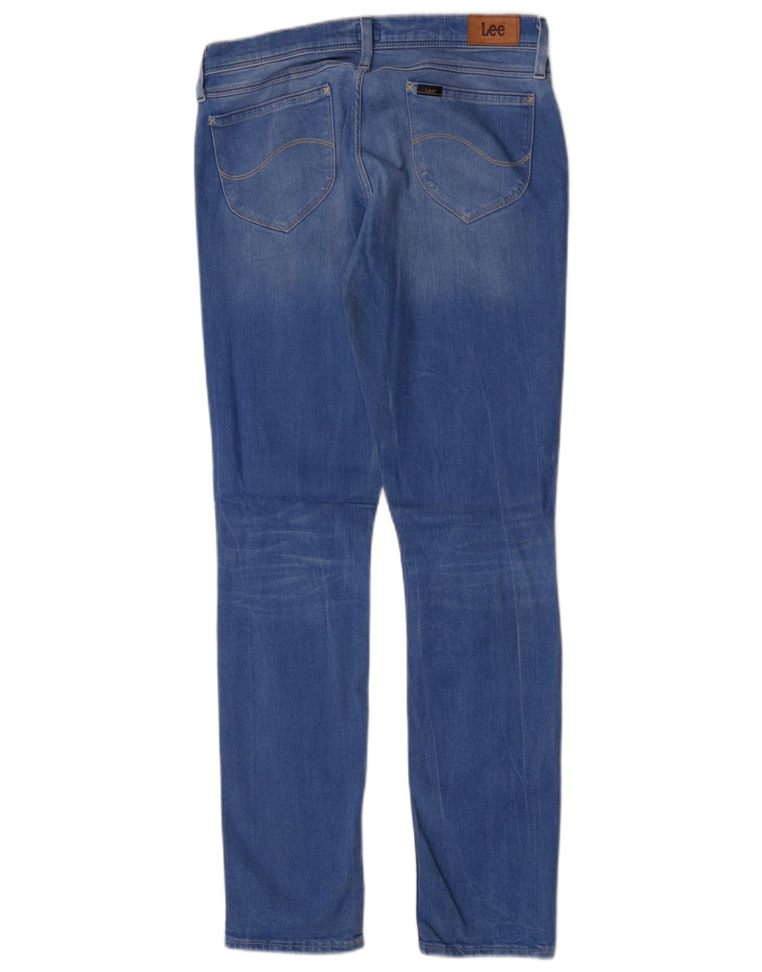 Vaqueros Lee Jade Slim Mujer W31 L31 Algodón Azul