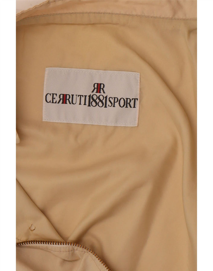 Cerruti 1881 Chaqueta Bomber para Hombre UK 36 Small Beige