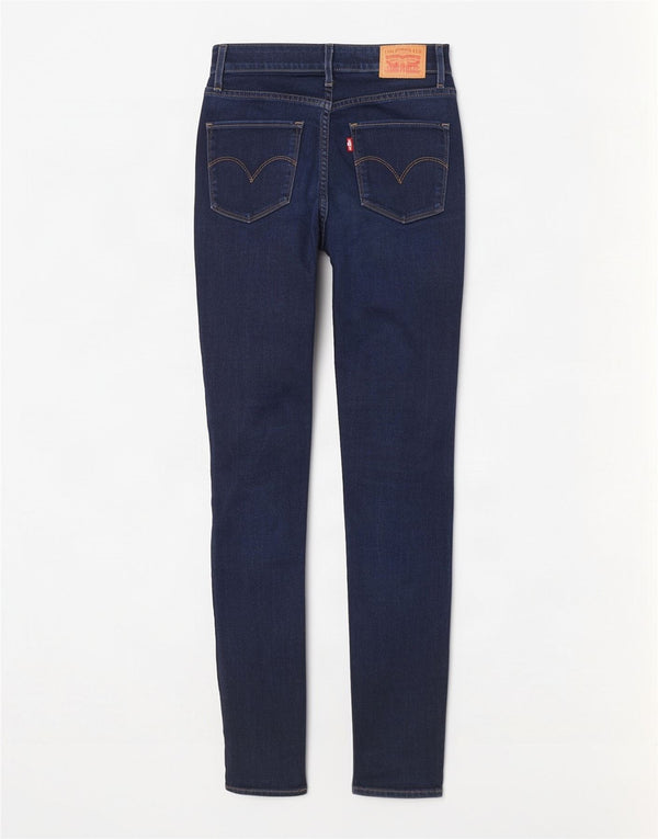 Levi's Vaqueros pitillo de talle alto 721 para mujer W25 L30 Algodón azul marino