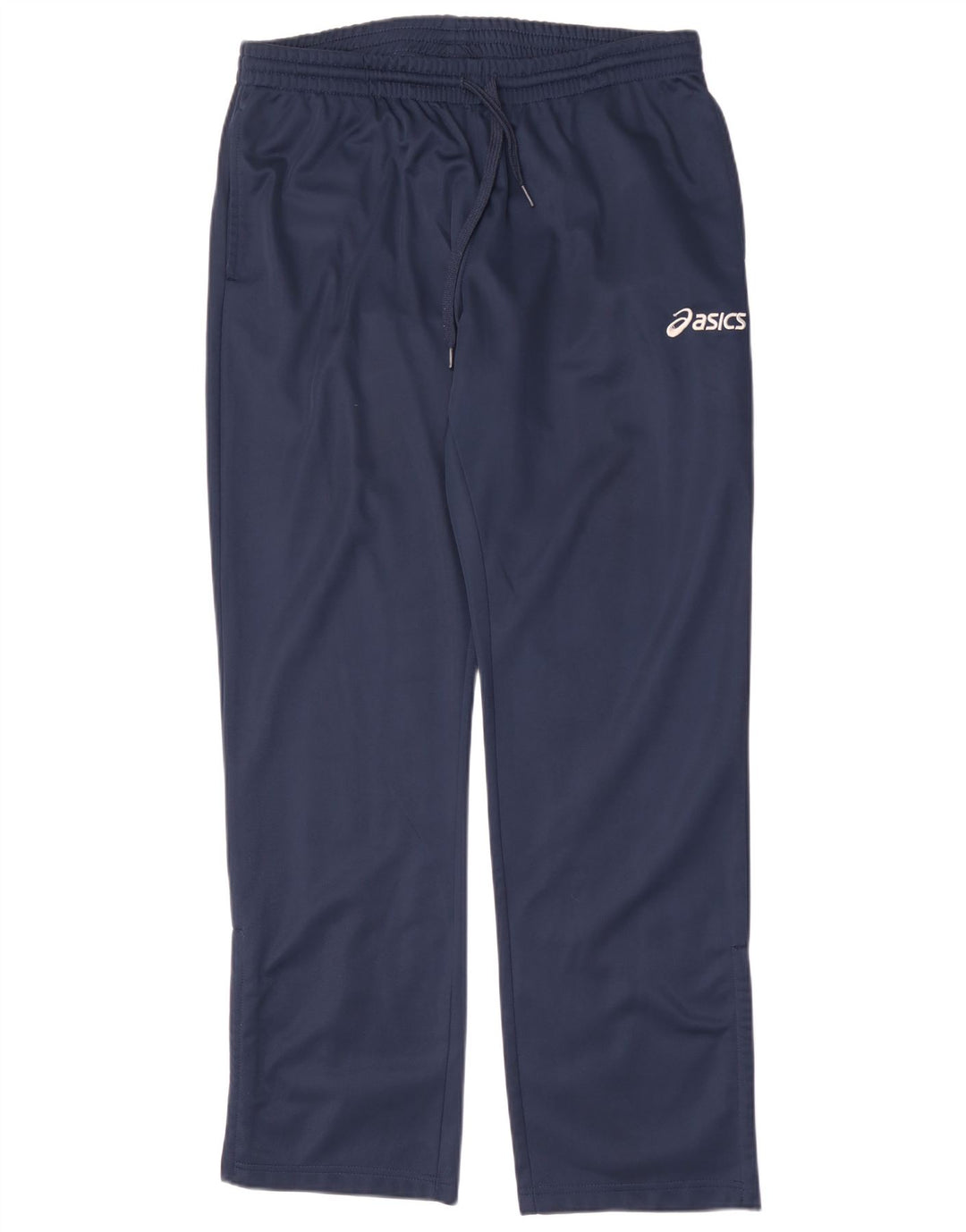 Asics Pantalón Chándal Hombre Grande Azul Marino Poliéster