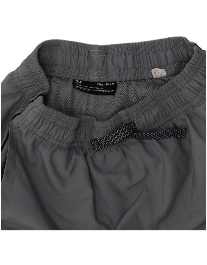 Under Armour Pantalones cortos deportivos con gráficos para niño 10-11 años Gris medio Deportes