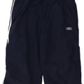 Umbro Womens Graphic Bermuda Sport Shorts UK 16 Large Navy Blue Polyester