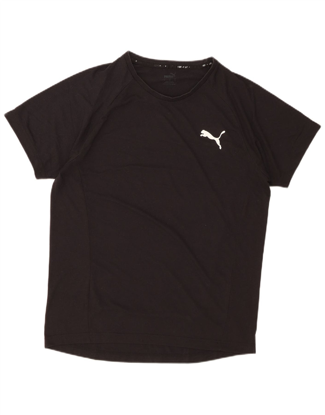 Camiseta PUMA para hombre, talla grande, negra