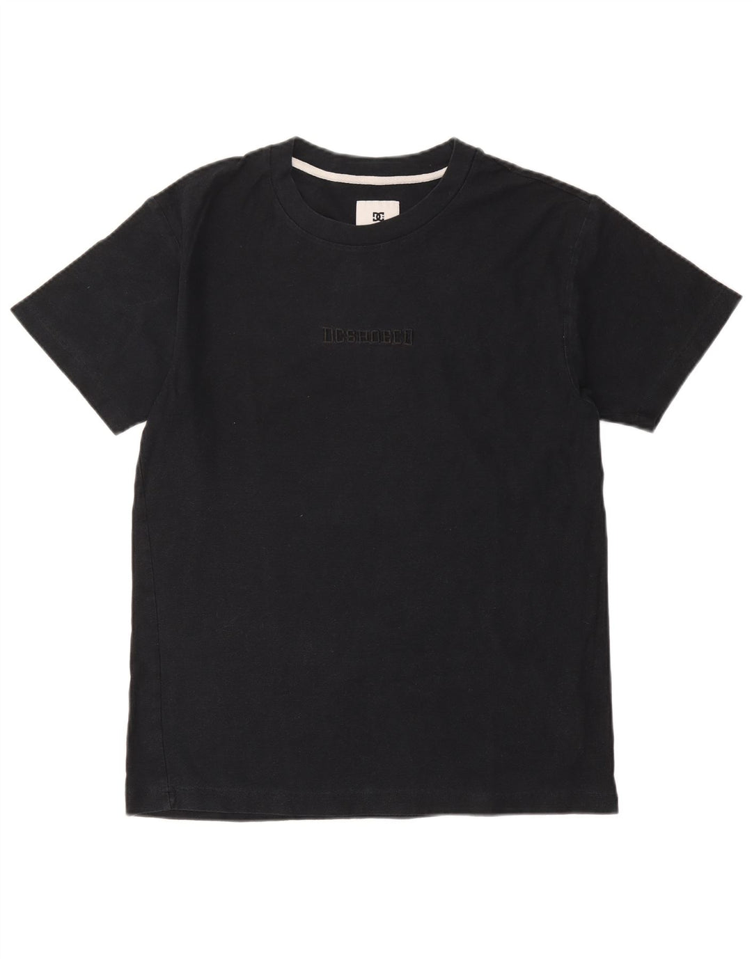 DC Hombre Camiseta Gráfica Top Medium Azul Marino