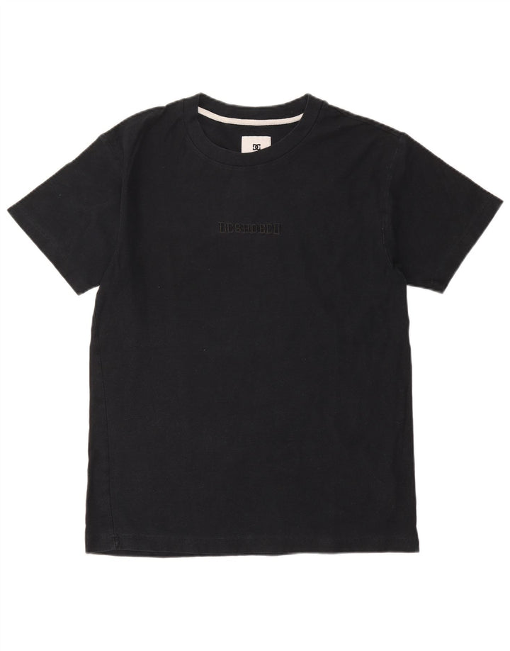 DC Hombre Camiseta Gráfica Top Medium Azul Marino