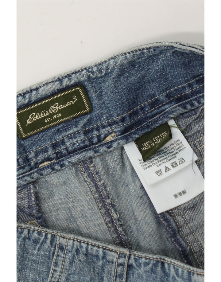 EDDIE BAUER Womens Denim Shorts US 8 Medium W30 Blue Cotton Vintage Eddie Bauer and Second-Hand Eddie Bauer from Messina Hembry 