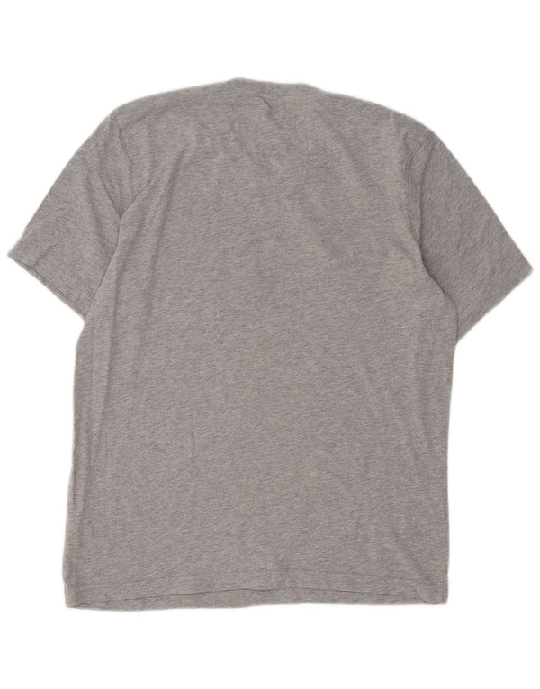 Camiseta ADIDAS Hombre Top Algodón Moteado Gris Medio