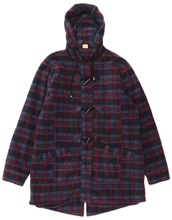 Cotton Traders Parka con capucha para mujer, talla 40, talla grande, color azul marino