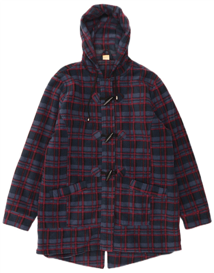 Cotton Traders Parka con capucha para mujer, talla 40, talla grande, color azul marino