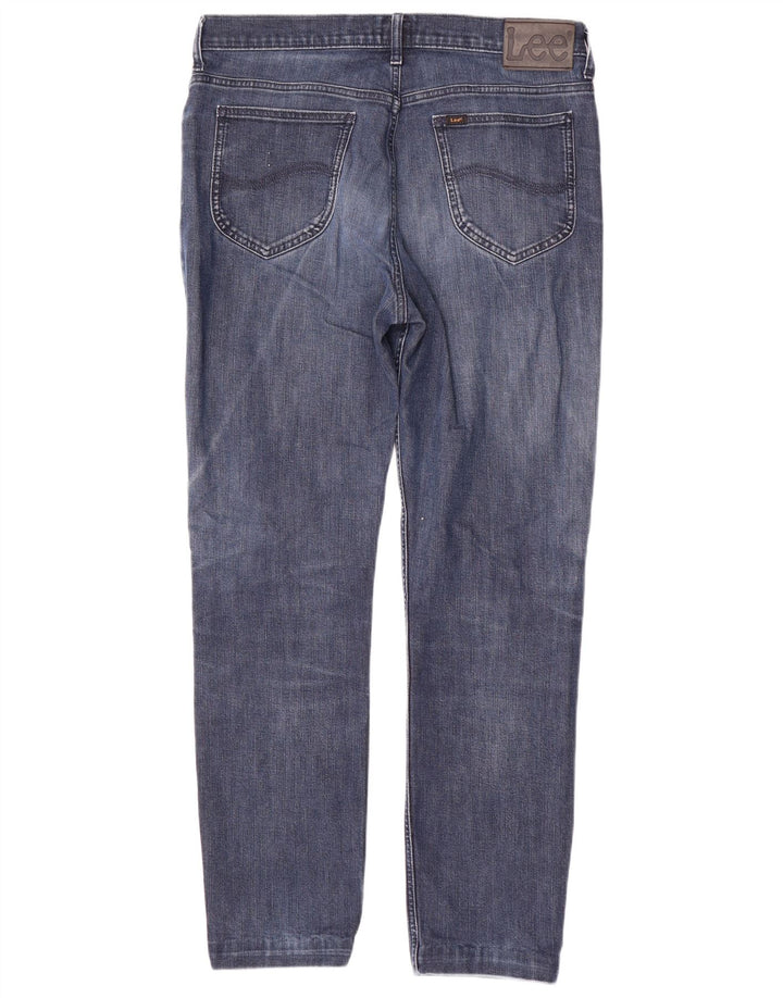 Vaqueros rectos Rider para hombre Lee W34 L30 Algodón azul