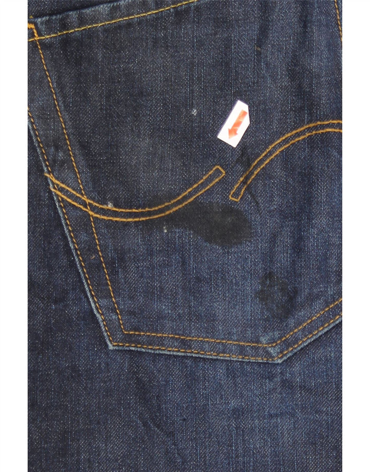 Jack & Jones Hombre Tim Slim Jeans W32 L32 Algodón Azul Marino