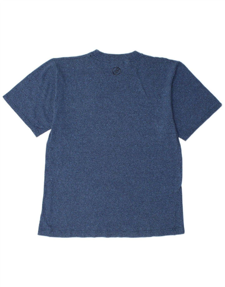 Camiseta Asics Hombre Top Medium Blue Moteado