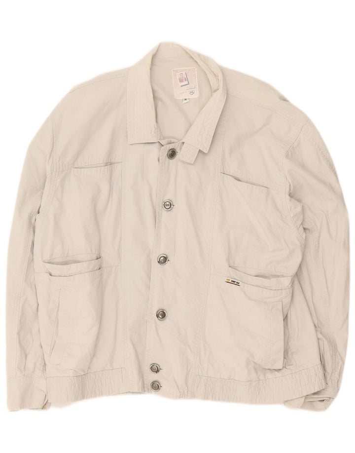 POP 84 Chaqueta bomber para hombre UK 38 Medium Beige