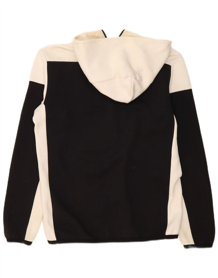 ADIDAS Chaqueta superior de chándal con capucha para hombre Poliéster color block negro mediano