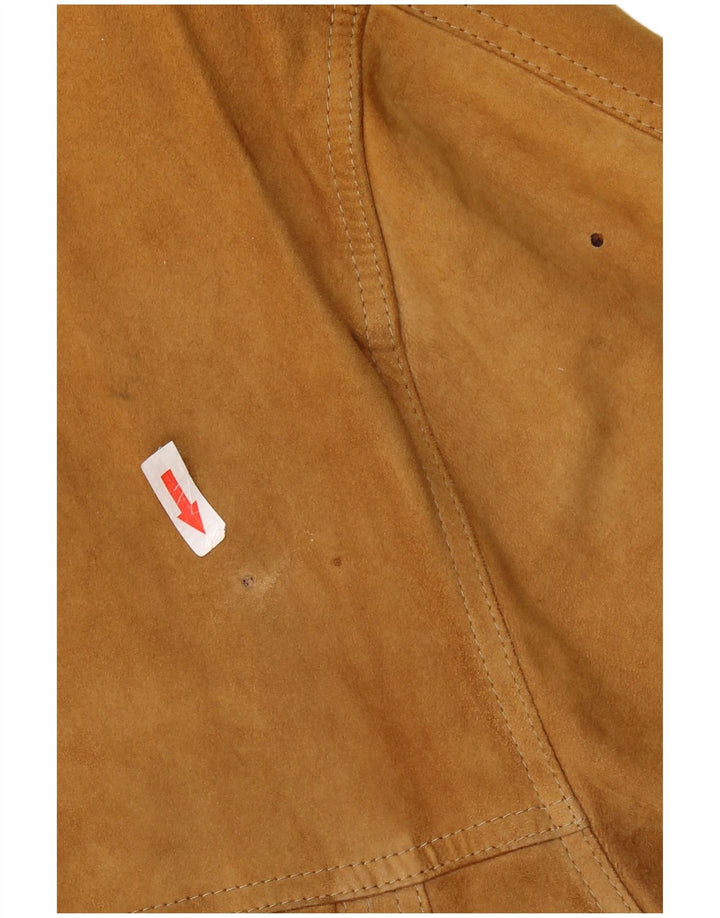 ASGARD Abrigo de ante para hombre UK 42 XL Marrón