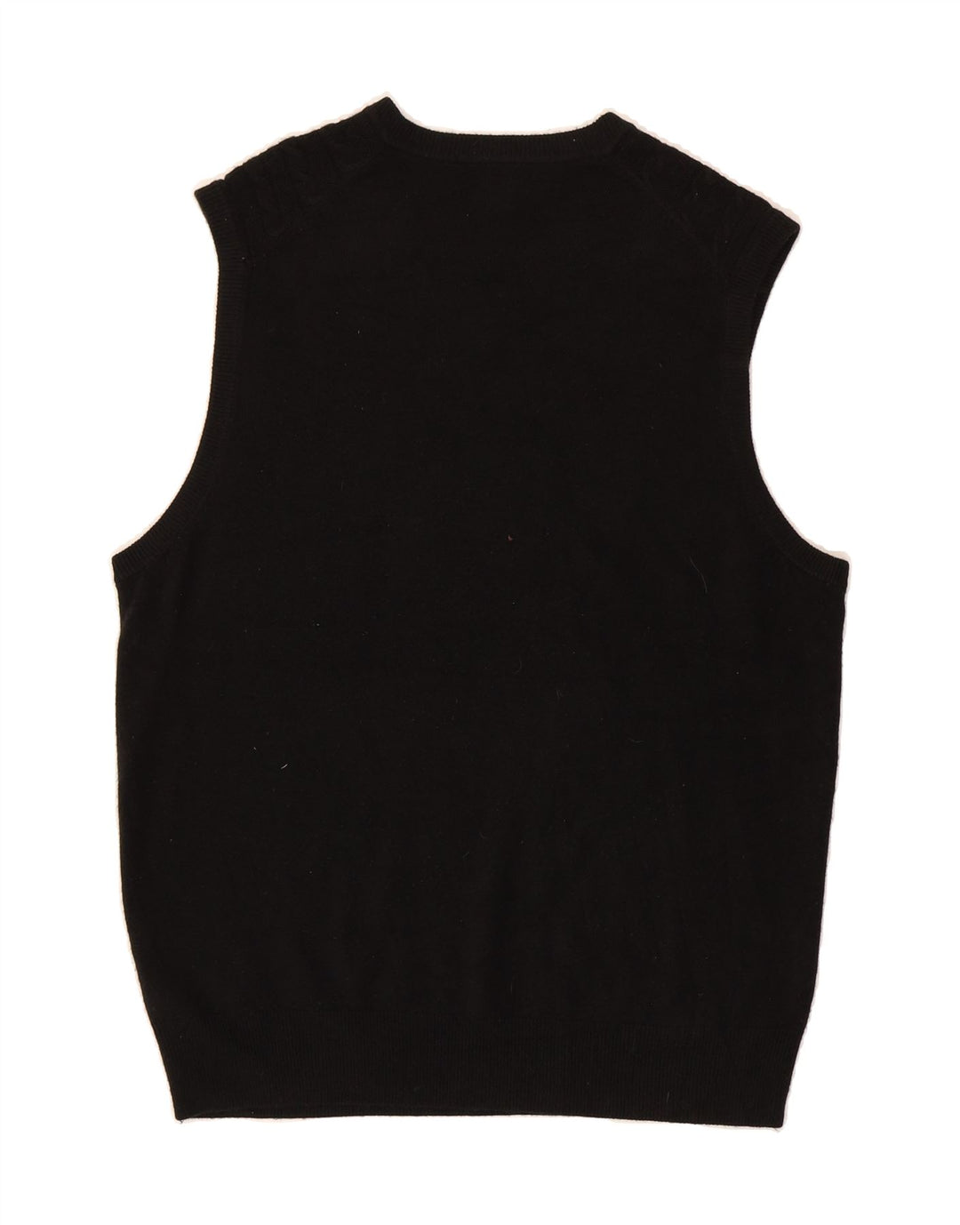 DOCKERS Mens Vest Tank Top XL Black Acrylic Vintage Dockers and Second-Hand Dockers from Messina Hembry 