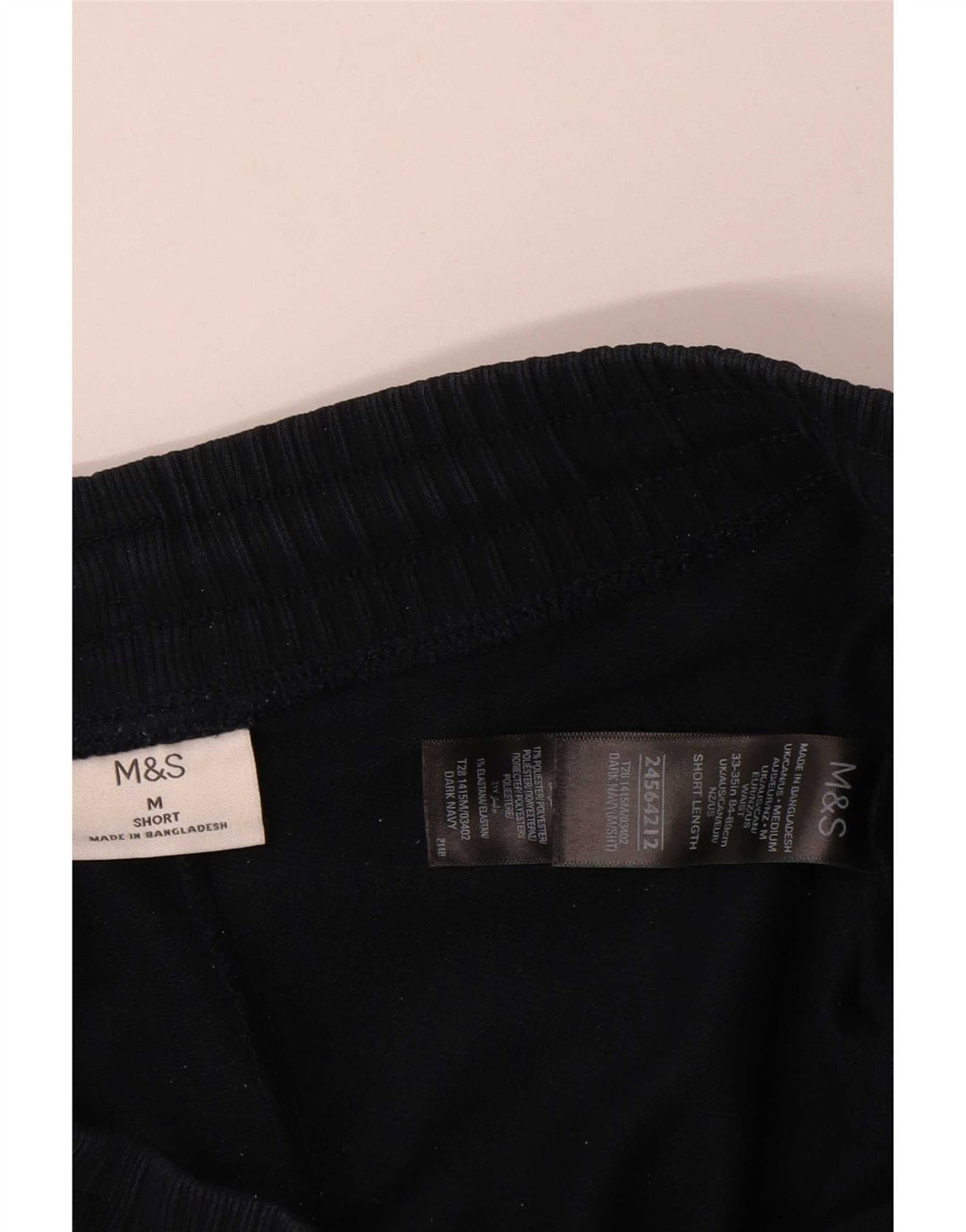 Marks & Spencer Pantalones de chándal para mujer UK 44 Mediano Azul marino Algodón