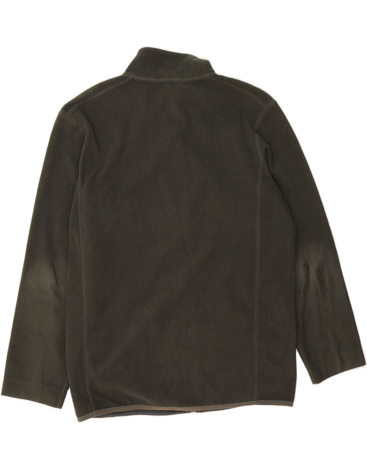 CARRERA Mens Fleece Jacket UK 40 Large Green Polyester Vintage Carrera and Second-Hand Carrera from Messina Hembry 