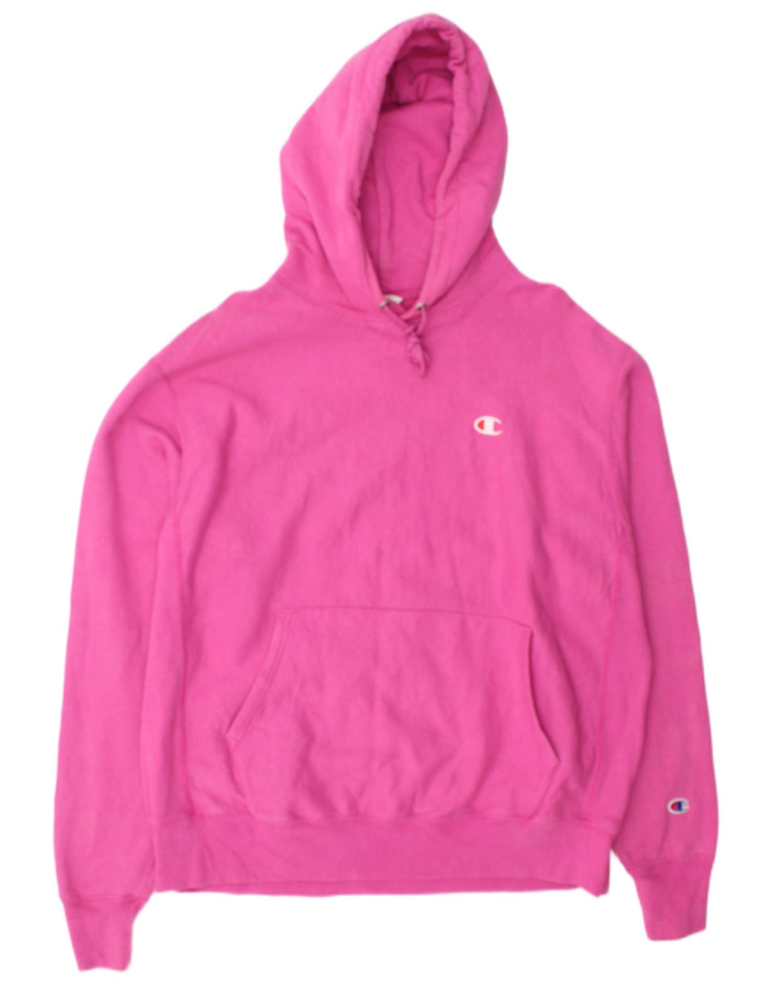 Champion Sudadera Con Capucha Para Hombre Jersey Grande De Algodón Rosa