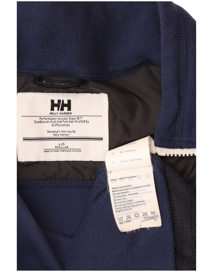 Helly Hansen Chaqueta polar de corte regular para hombre UK 40 Large Poliéster azul marino