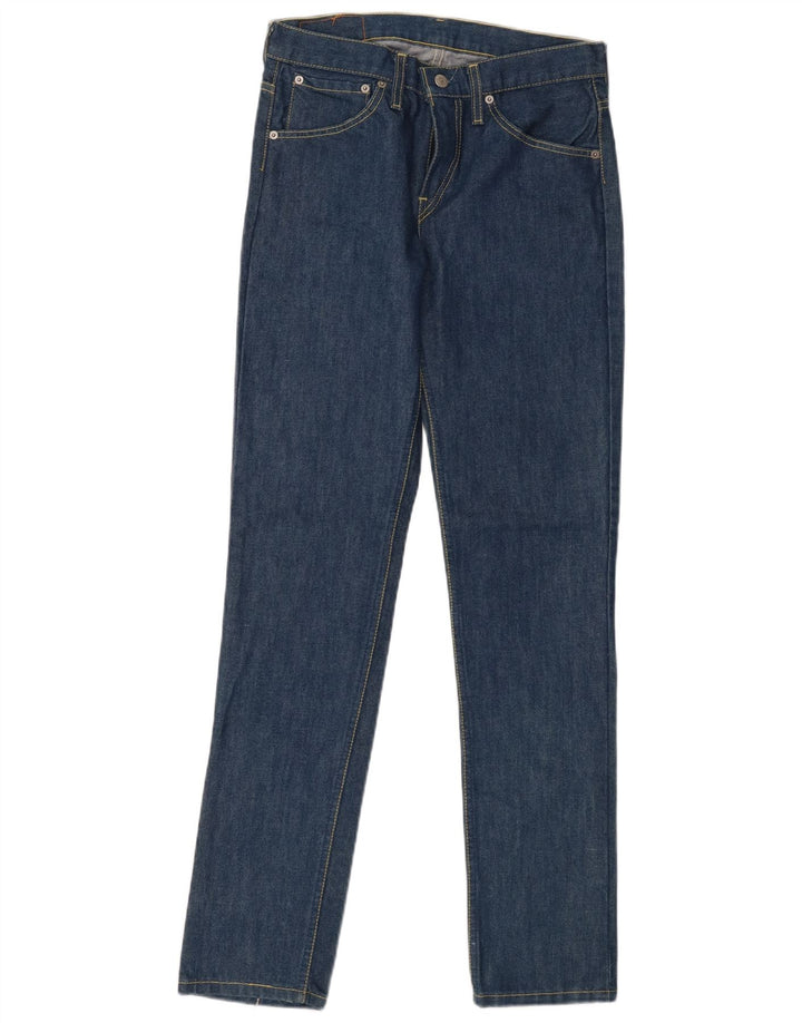 LEVI'S Mens 536 Slim Jeans W29 L34 Blue Cotton