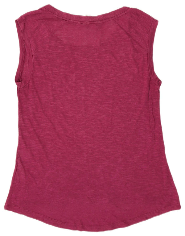 Camiseta para mujer Mountain Warehouse Top UK 40 Small Algodón moteado morado