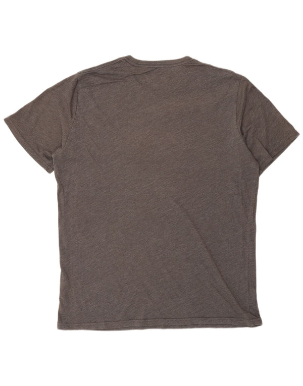 Under Armour Camiseta gráfica Heat Gear para hombre Top deportivo gris grande
