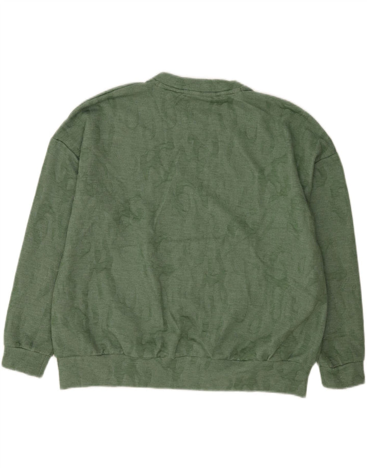 Under Armour Hombre Graphic Loose Fit Sudadera Jumper Pequeño Poliéster Verde