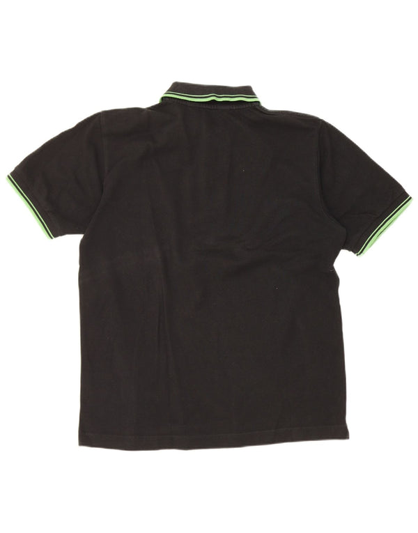 Kappa Polo Hombre Small Algodón A Rayas Negro
