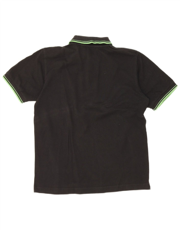 Kappa Polo Hombre Small Algodón A Rayas Negro