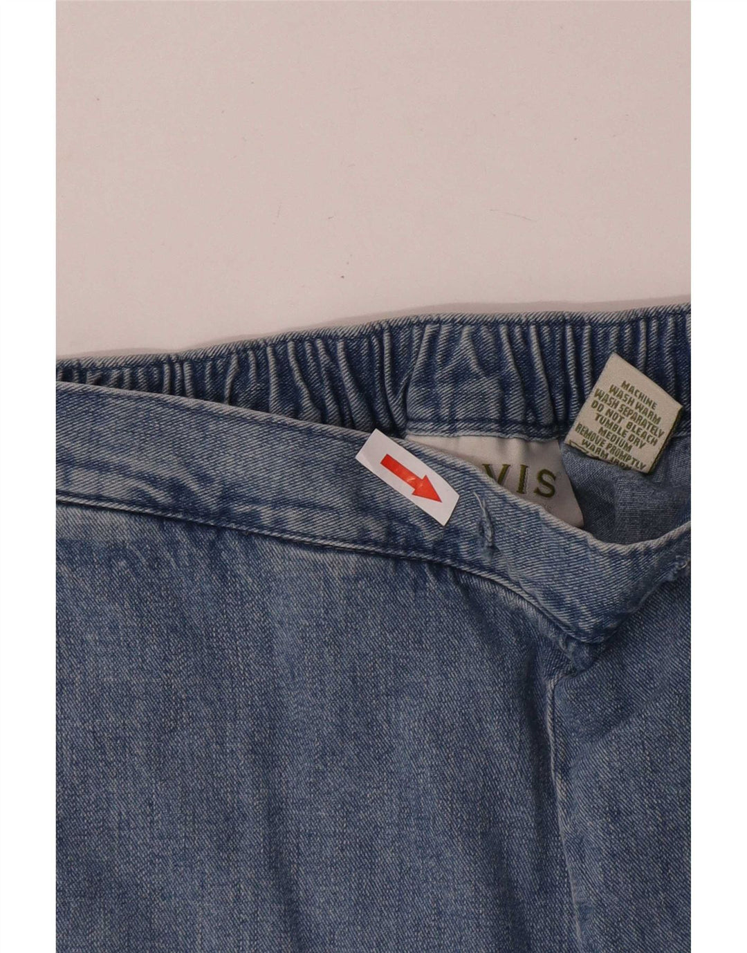 Orvis Jeans Rectos Regulares Para Mujer Pequeños W32 L25 Algodón Azul