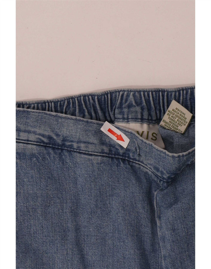 Orvis Jeans Rectos Regulares Para Mujer Pequeños W32 L25 Algodón Azul