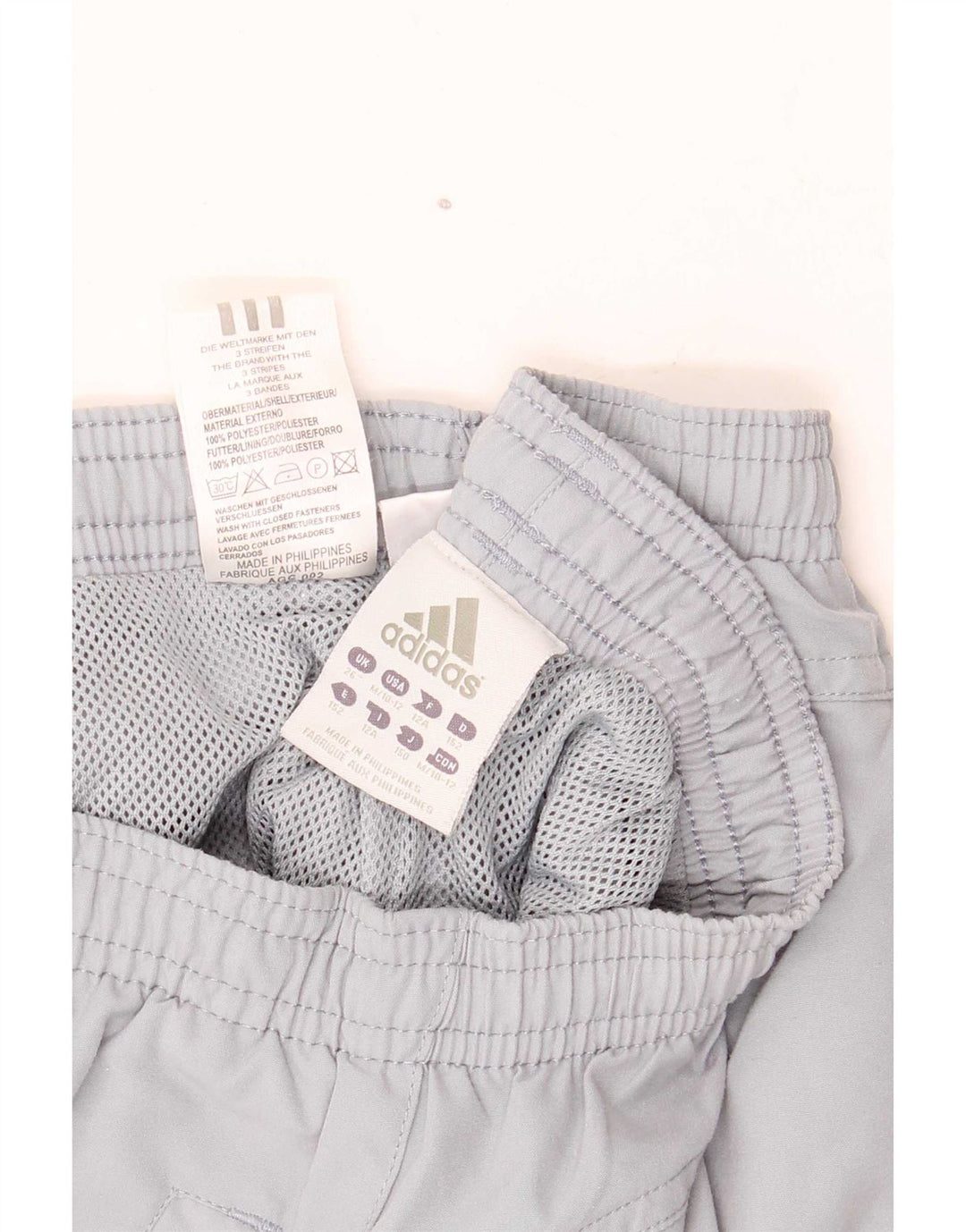 Adidas Pantalón Chándal Niño 11-12 Años Gris Poliéster