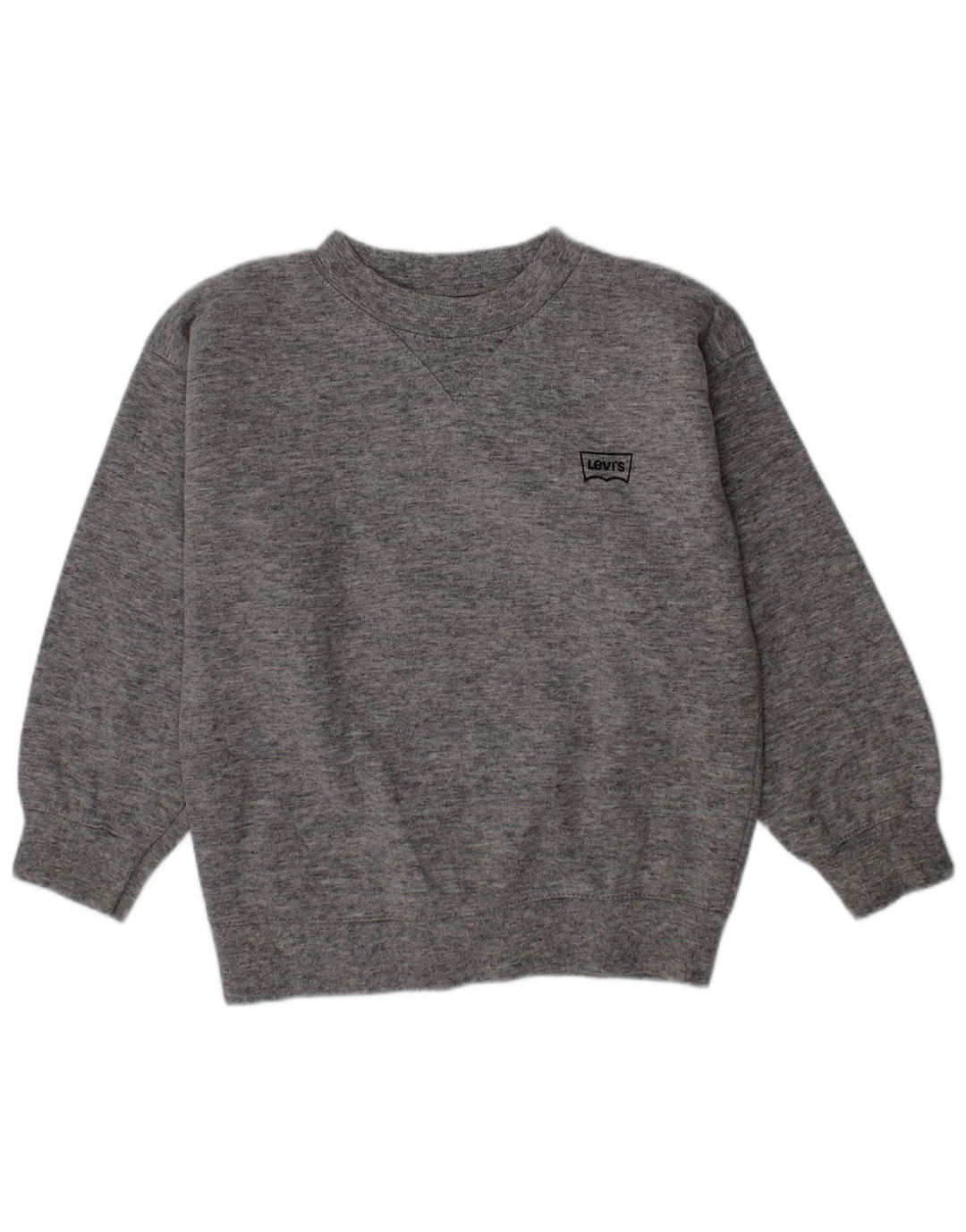 Levi's Sudadera Jumper para niño 3-4 años Gris Moteado