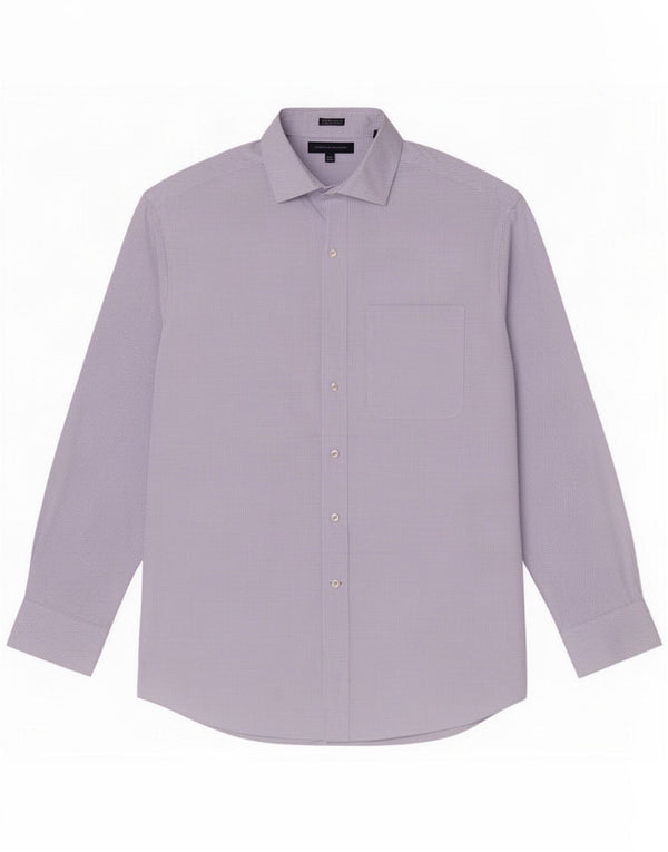Camisa de corte regular para hombre Tommy Hilfiger Talla 15 1/2 Rayas azules medianas