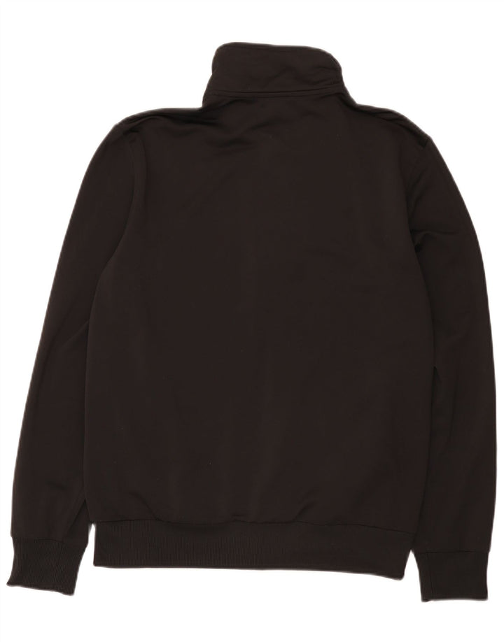 Puma Chaqueta De Chándal Con Gráfico Para Hombre Negro Mediano