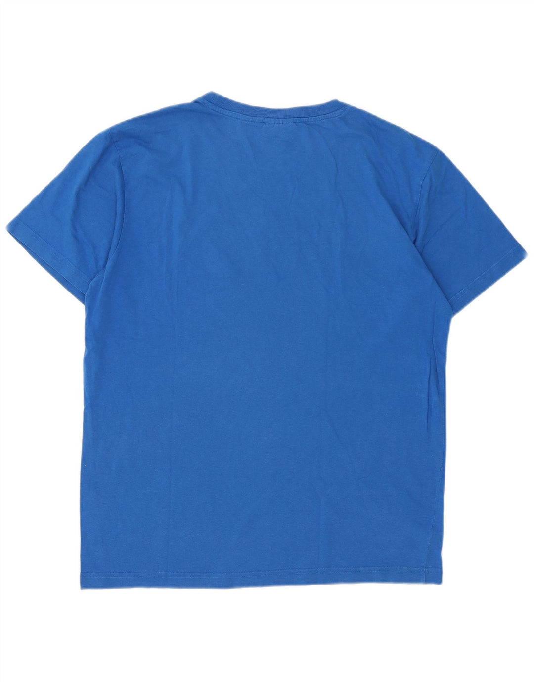 Fila - Camiseta gráfica para hombre, talla grande, algodón azul