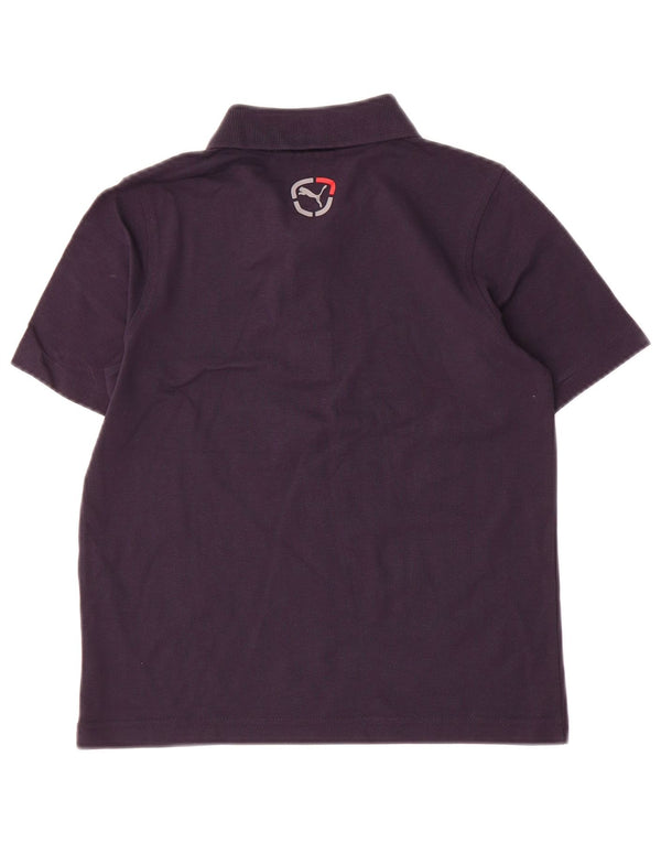 Puma Polo para niño 9-10 años Azul Marino Algodón