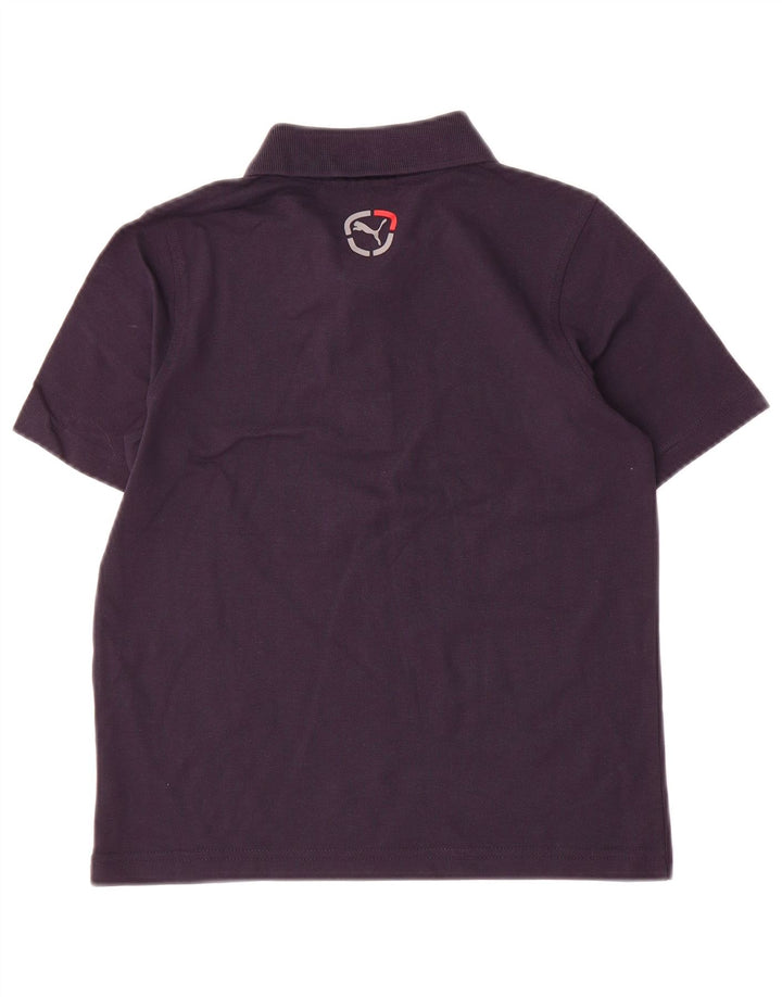 Puma Polo para niño 9-10 años Azul Marino Algodón