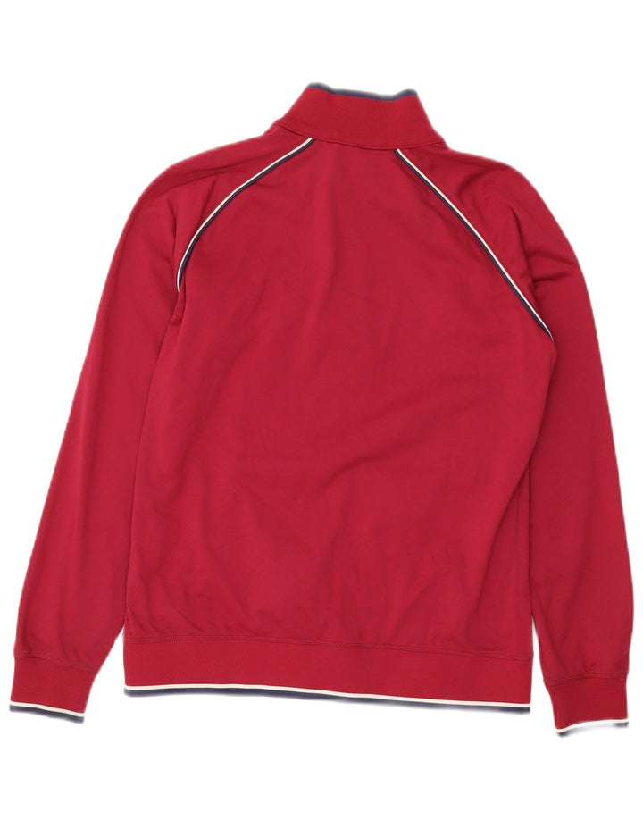 CHAMPION Chaqueta superior de chándal Heritage Fit para mujer Reino Unido 40 Grande Rojo