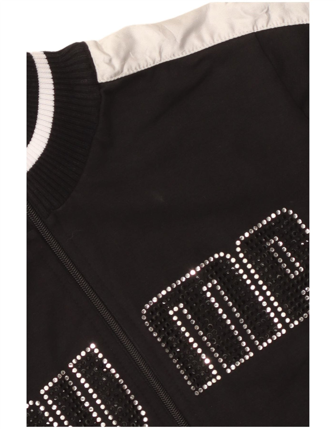 Puma Chaqueta de chándal gráfica para mujer UK 40 Medium Black Colourblock